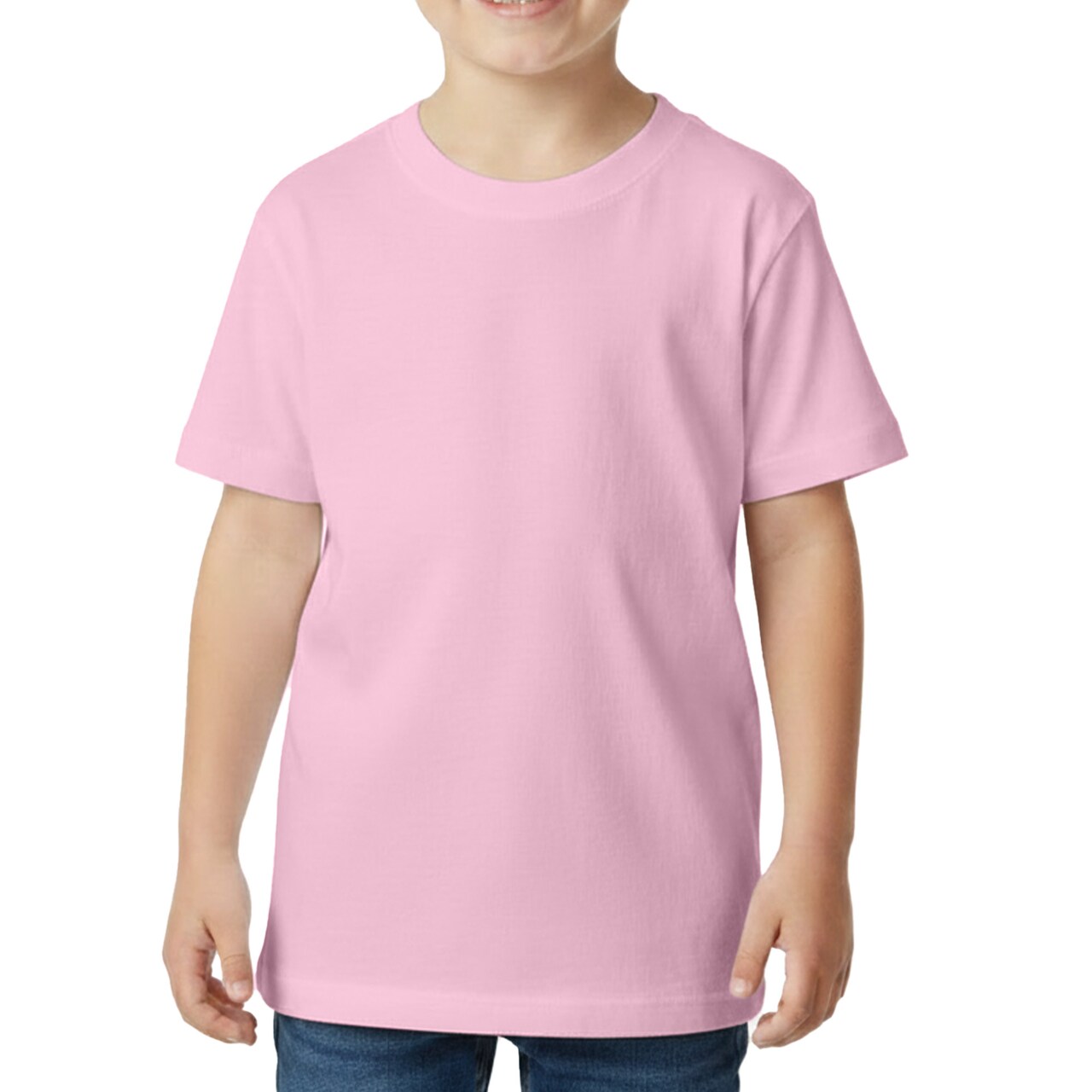 Gildan Toddler Cotton Craft T-Shirt Blank Bundle for Cricut, Heat Transfer Vinyl, Fabric Paint & DIY Projects